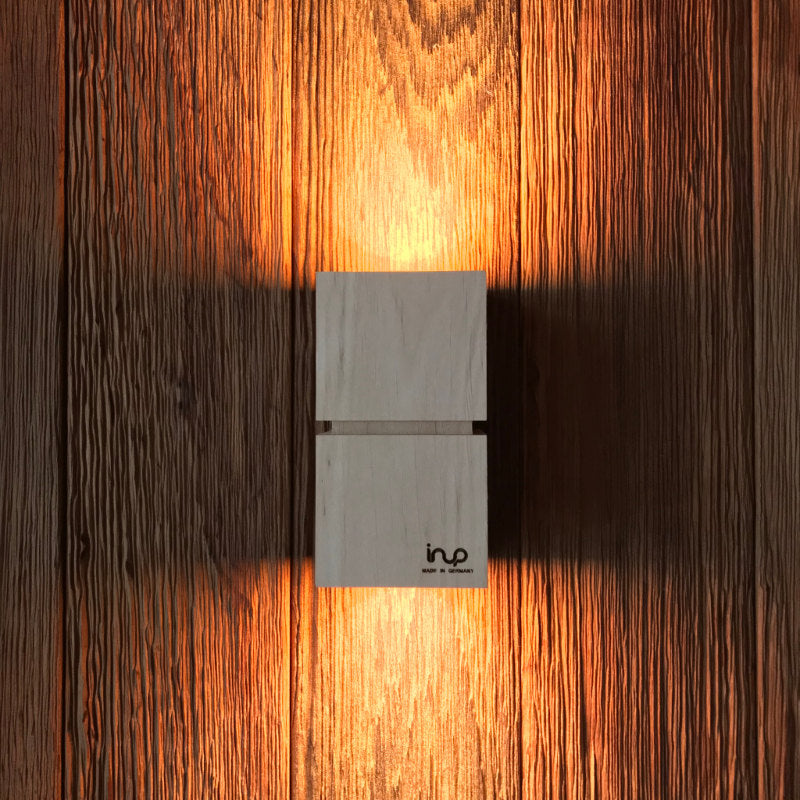 inup Sauna LED Leuchten Holz-Design