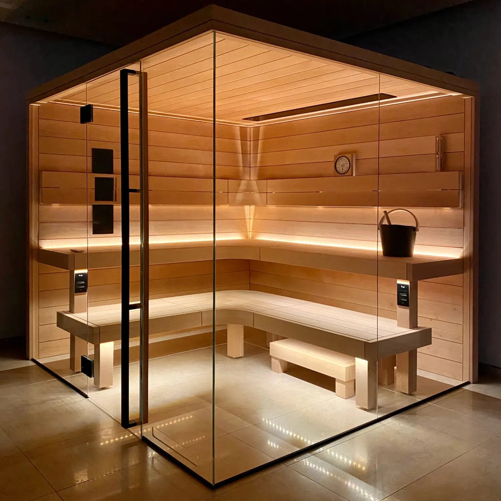 inup Infrarotstrahler Frameless Square - inup Sauna Atelier