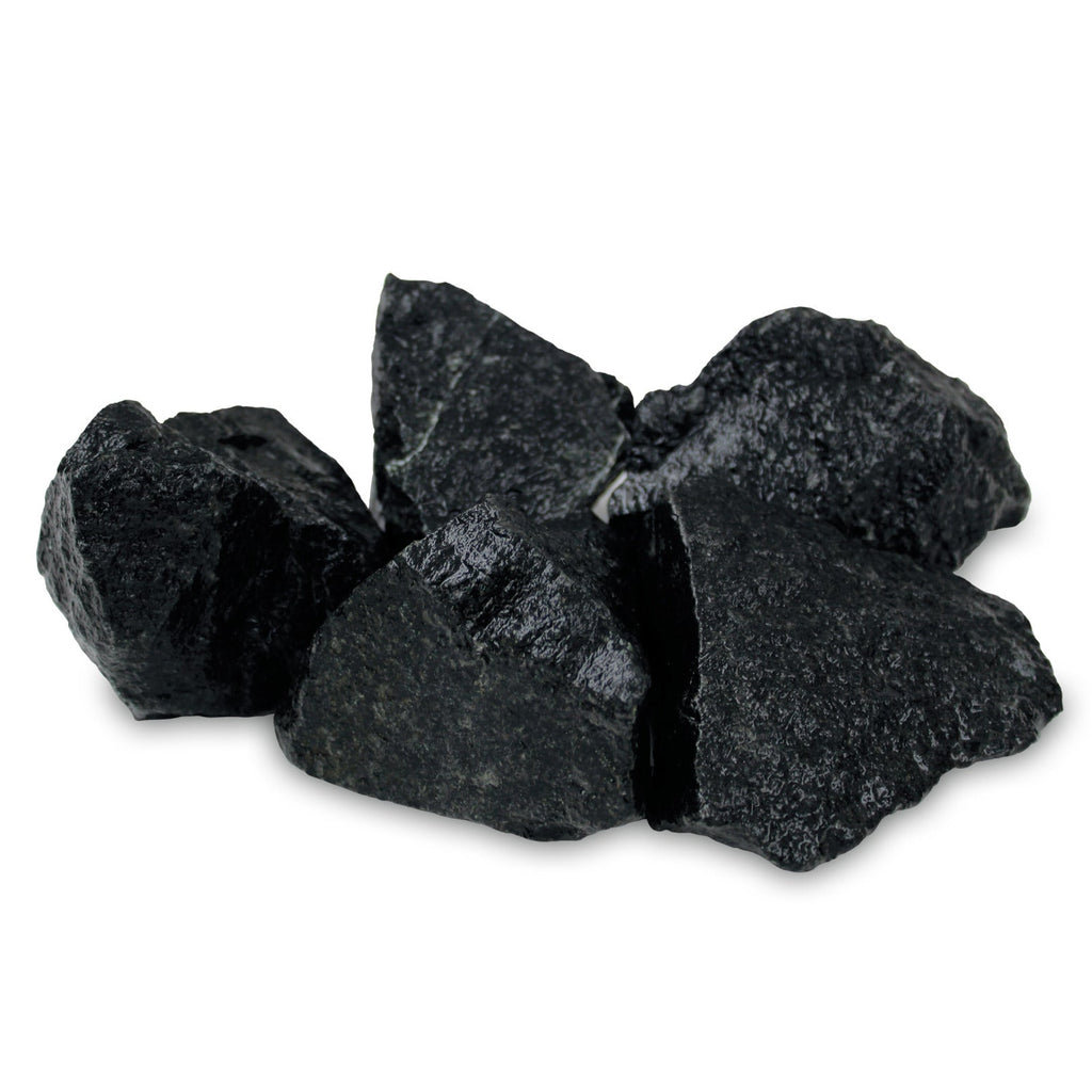 EOS dunkle Saunasteine aus Vulkanit