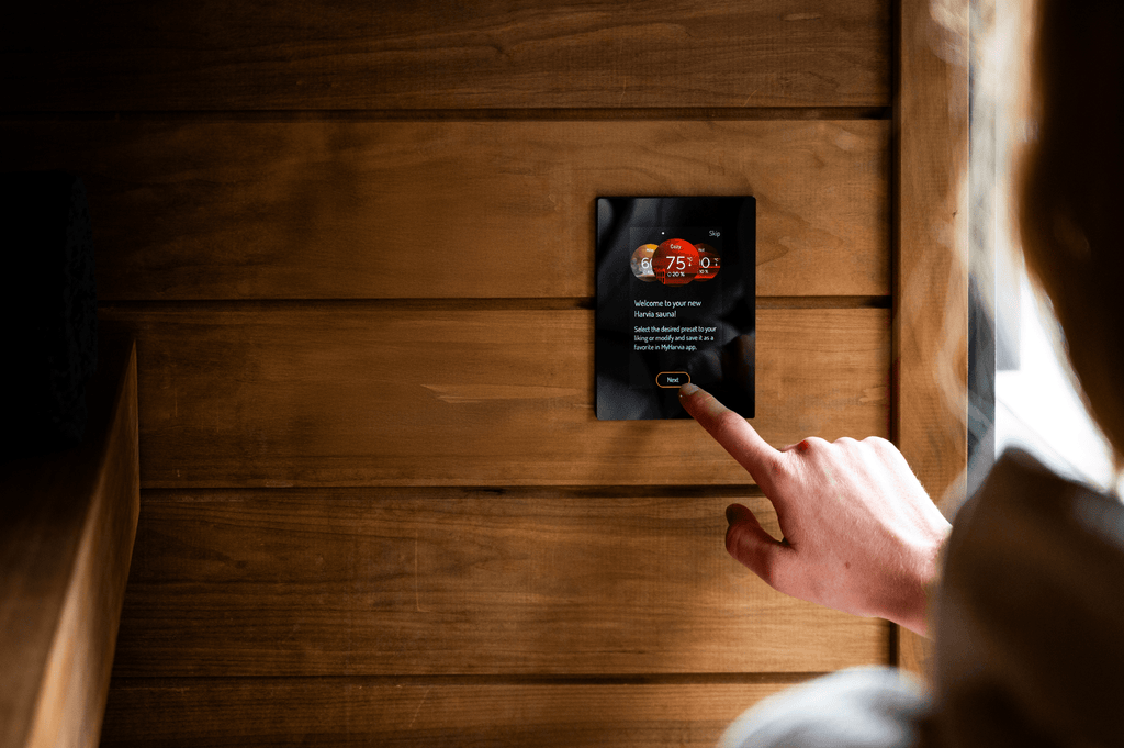 Harvia Fenix Wifi Saunasteuerung Interior