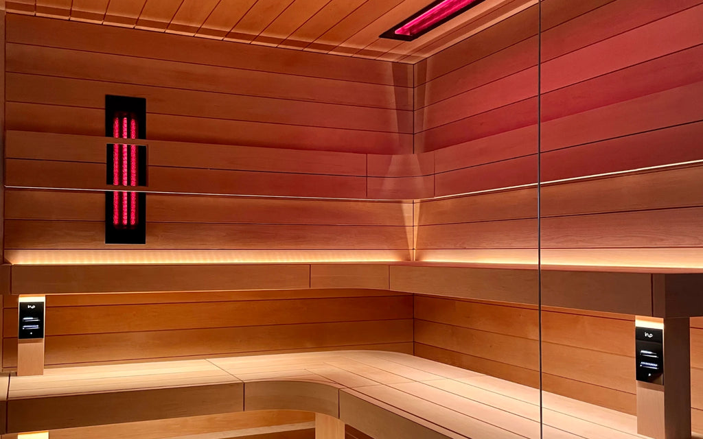 Sauna Infrarotstrahler Frameless Kollektion von inup