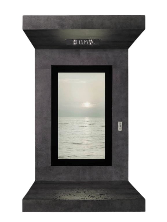 Erlebnisdusche ShowerVision WDT - inup Sauna Atelier