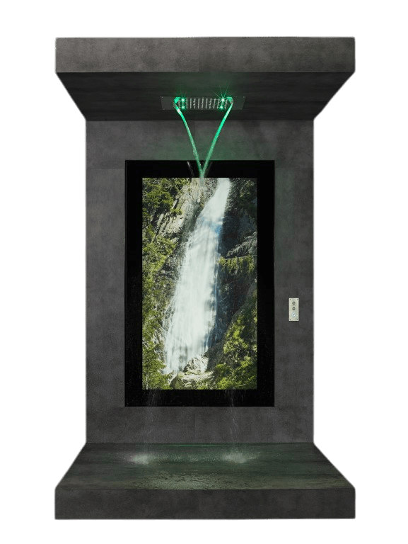 Erlebnisdusche ShowerVision WDT - inup Sauna Atelier