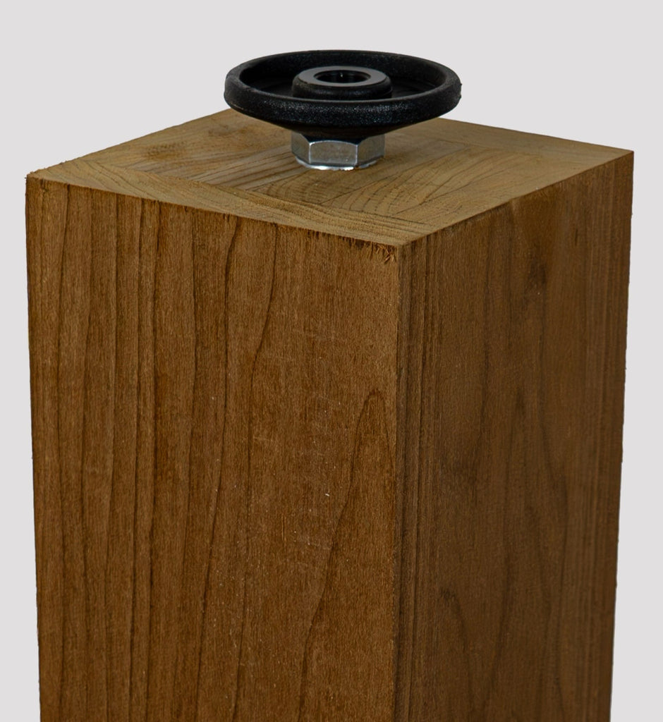 inup Balance Sauna Bankfüße Erle, Espe & Thermo - Espe - inup Sauna Atelier