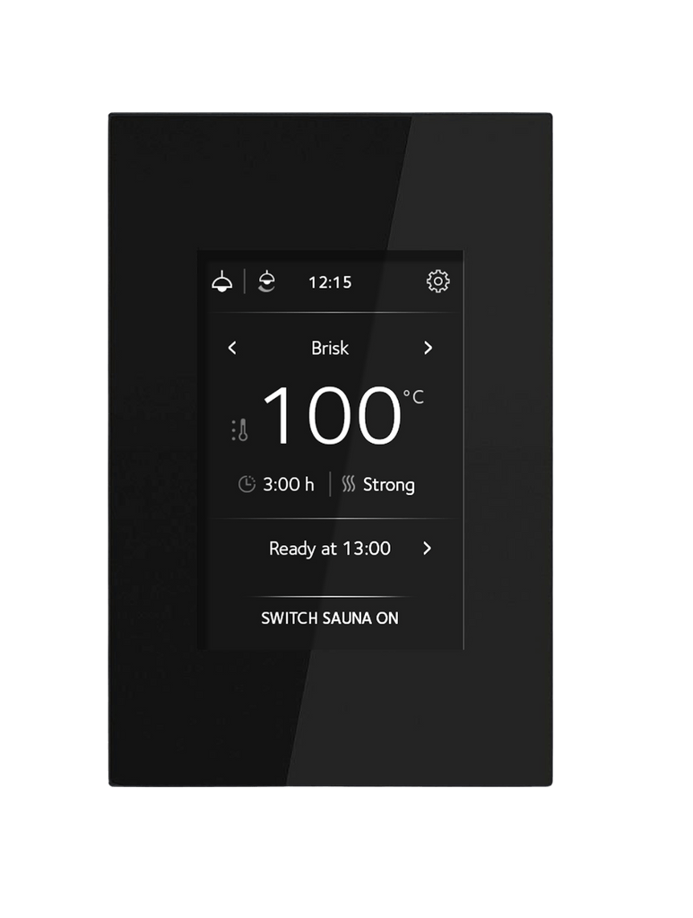 Saunasteuerung Tulikivi Wifi Touchpanel - inup Sauna Atelier