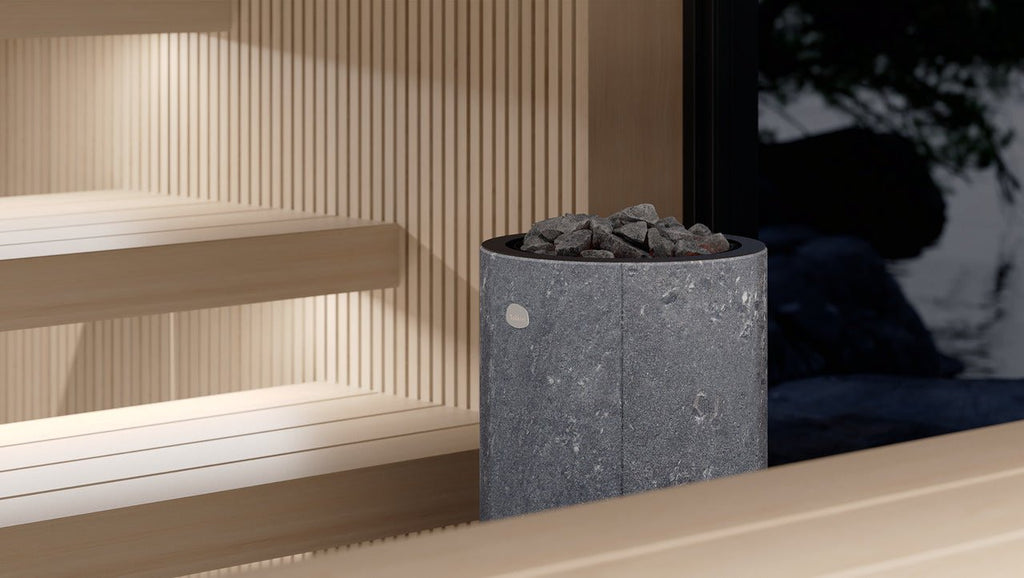 Speckstein Saunaofen Tulikivi Kaarna - inup Sauna Atelier