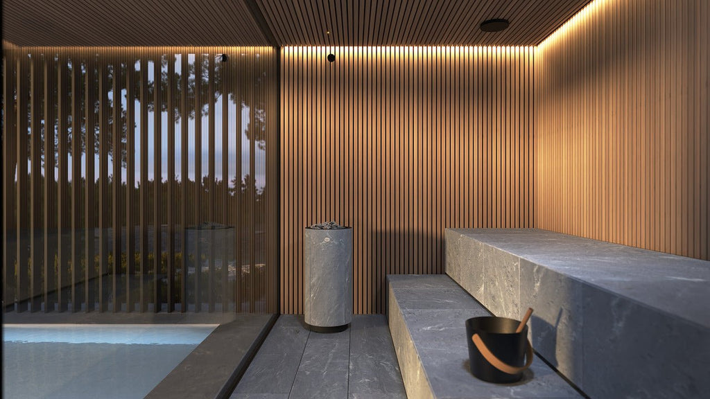Speckstein Saunaofen Tulikivi Kaarna - inup Sauna Atelier