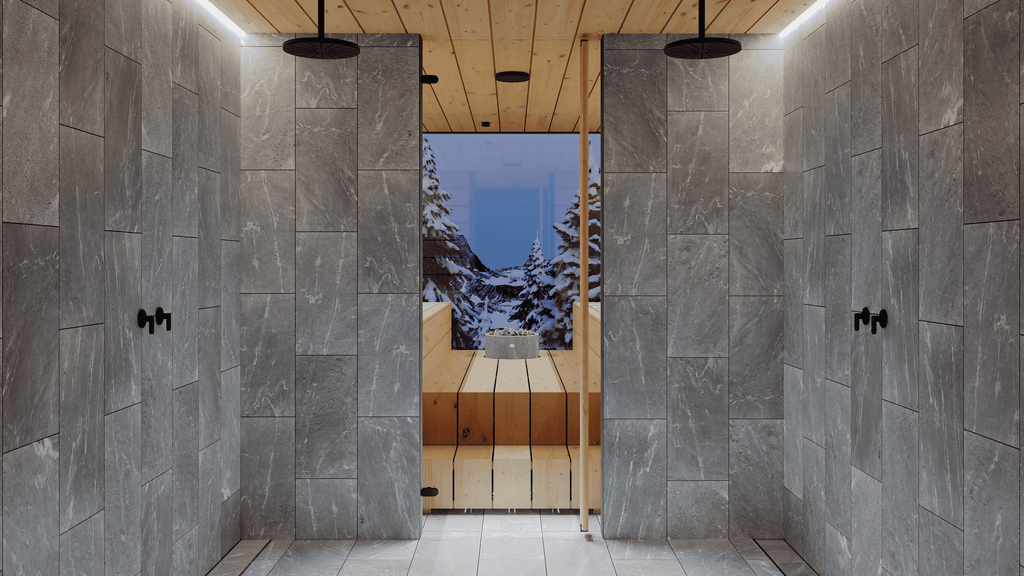 Speckstein Saunaofen Tulikivi Kaarna L - inup Sauna Atelier